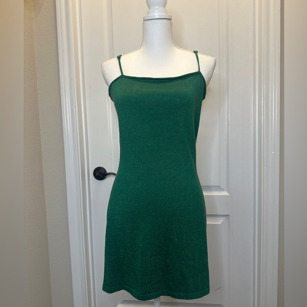 Cameron emerald dress by Resa in size large.